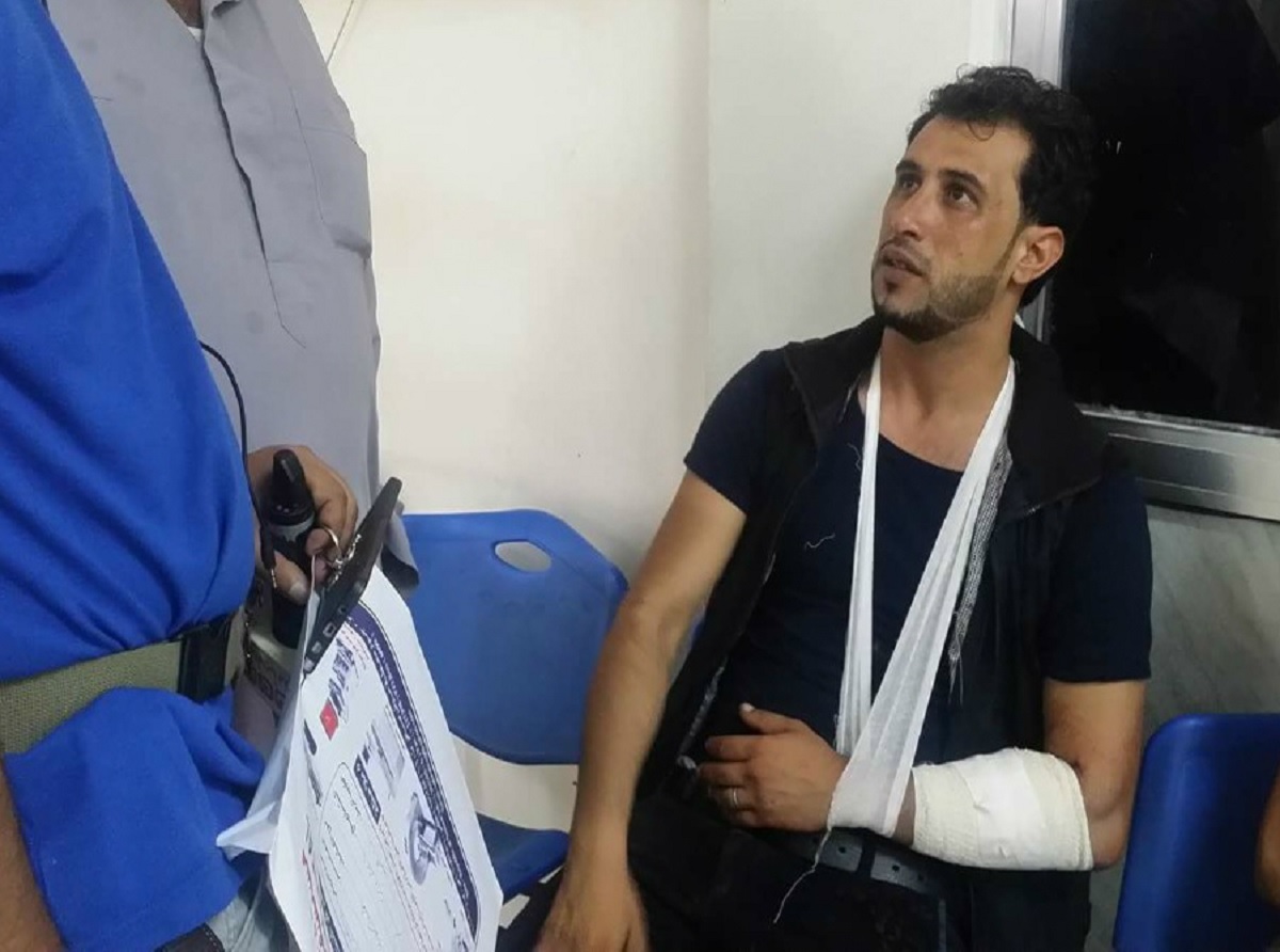 Yemen Youth TV correspondent injured while covering battles in Taiz